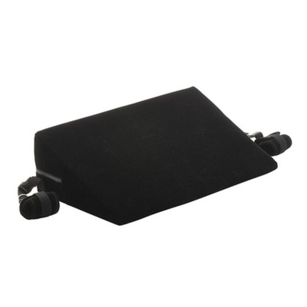 Cuscino Bondage Nero in Schiuma ad Alta Densità – Supporto Ergonomico e Clip per Polsi e Caviglie - immagine 6