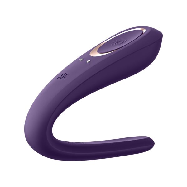 Double Classic Vibratore per Coppie con Caricatore USB - immagine 4
