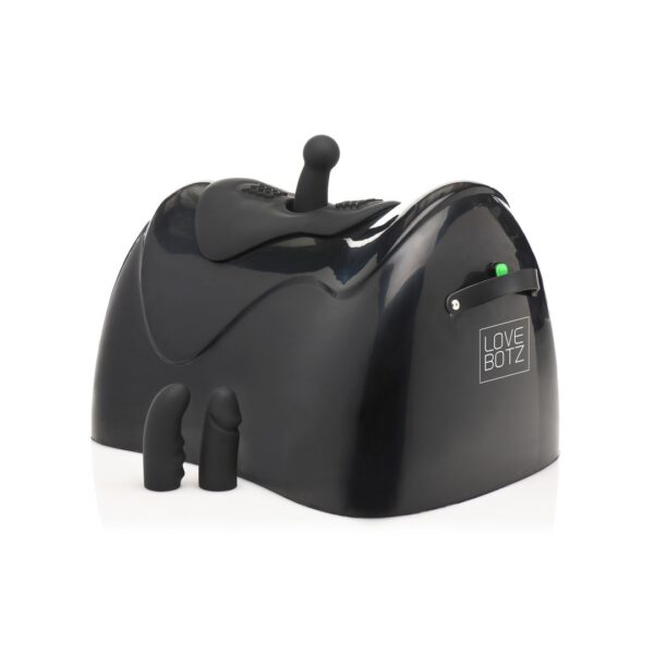 Macchina del Sesso Cavalcabile con 4 Attacchi in Silicone Premium e Telecomando - immagine 2